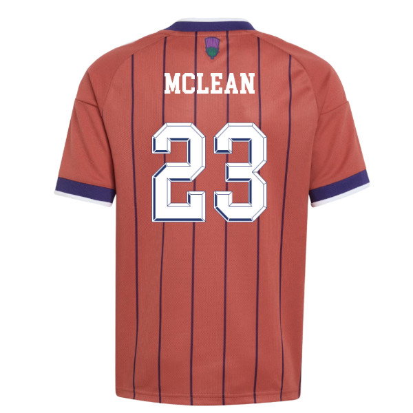 2026-2027 Scotland Away Shirt (Kids) (Mclean 23)-SoccerKits Hub | Buy Soccer Jerseys Online